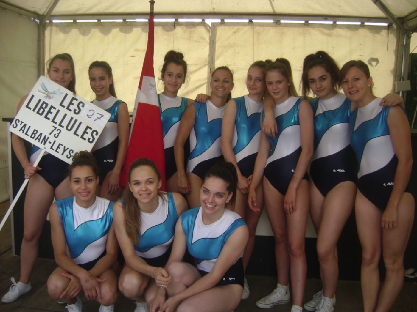 Les Libellules Championnes de France 2018 !