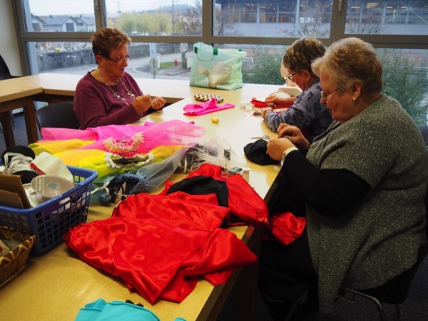 Nos couturières en plein travail !