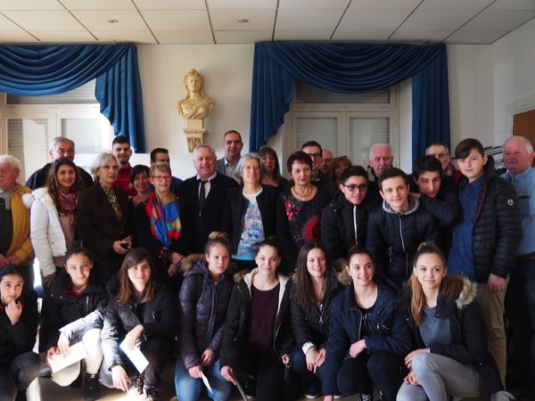 Nos Gymnastes Honorées par la commune